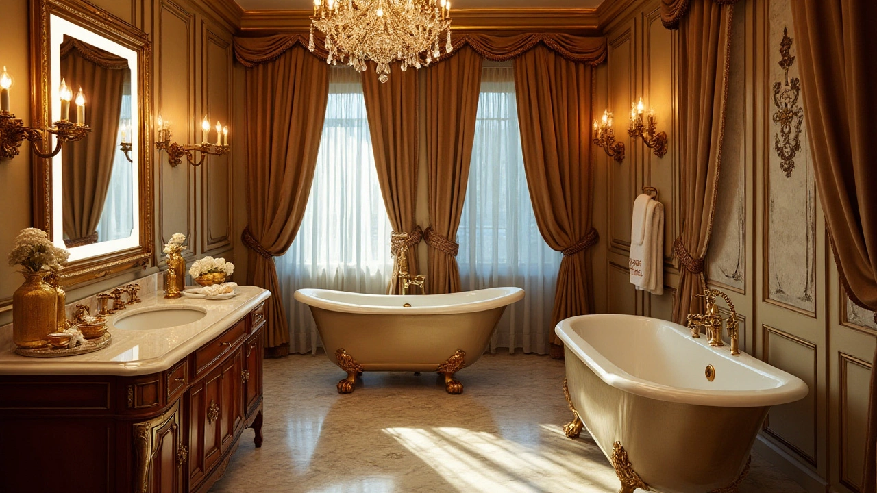 Create a Glamorous Hollywood Bathroom with Style