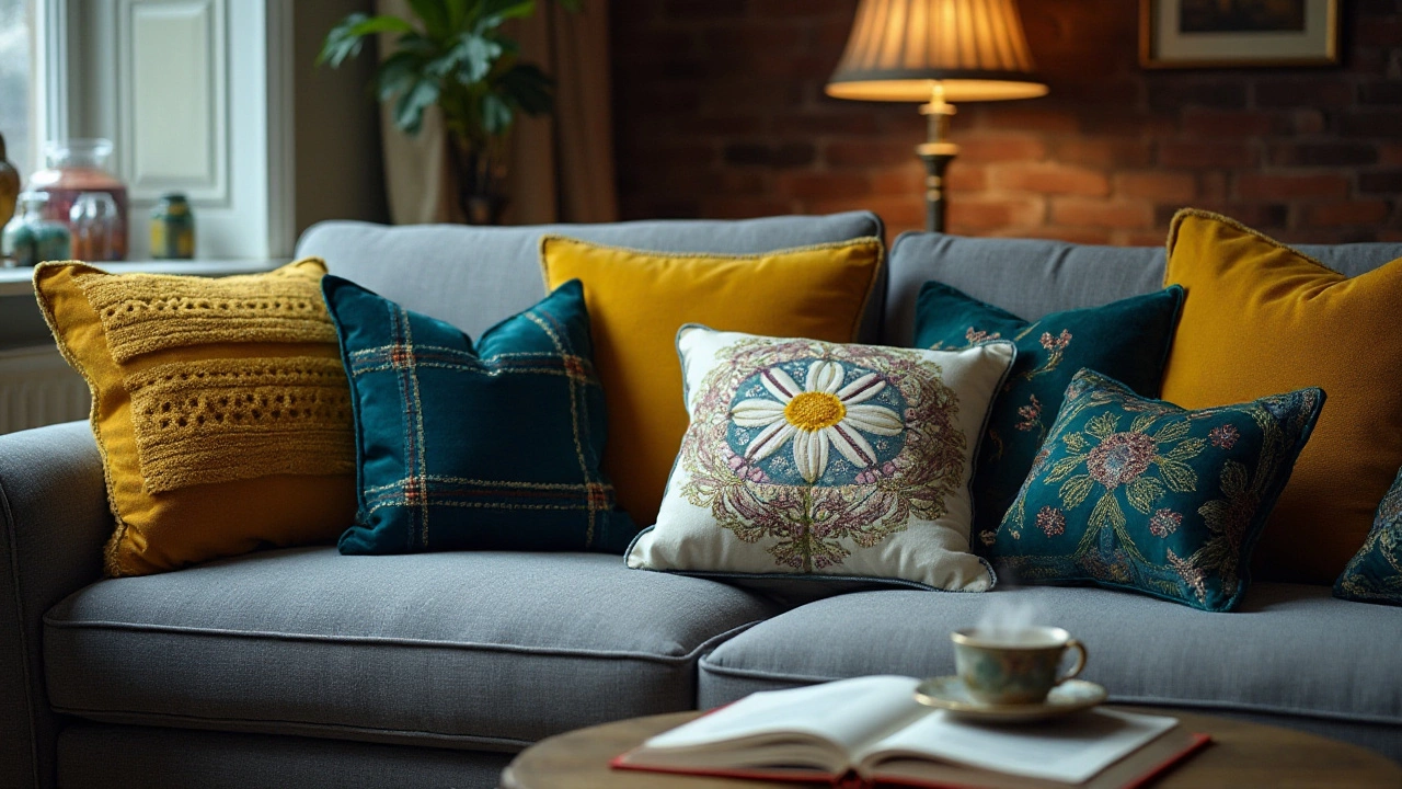 Perfect Cushion Colors to Complement Your Grey Sofa