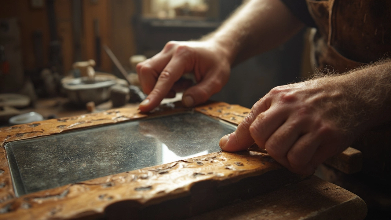 Checking Mirror Thickness