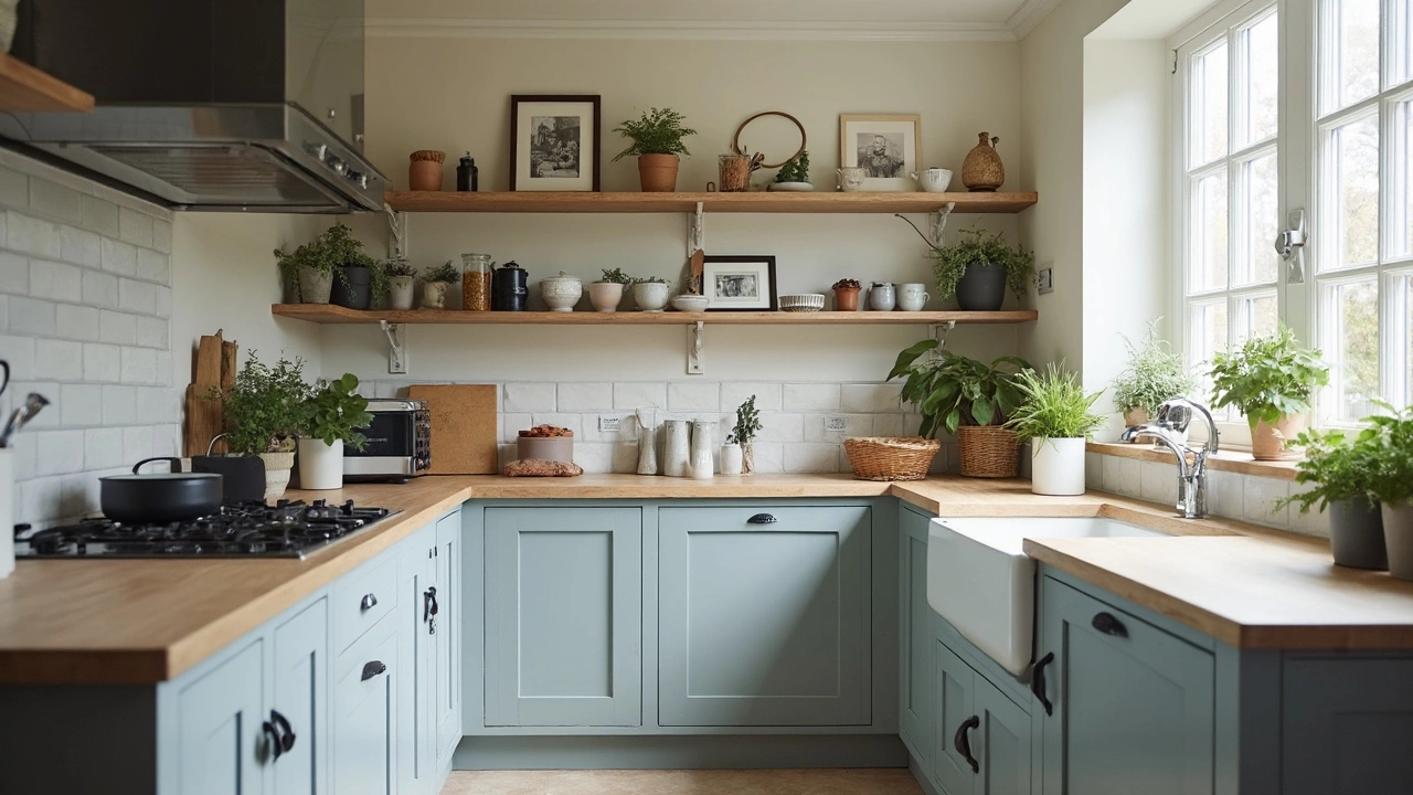 Alternative to Open Shelves: Smarter Shelving Solutions
