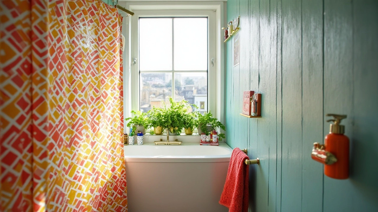 Make a Boring Bathroom Interesting with Cool Accessories
