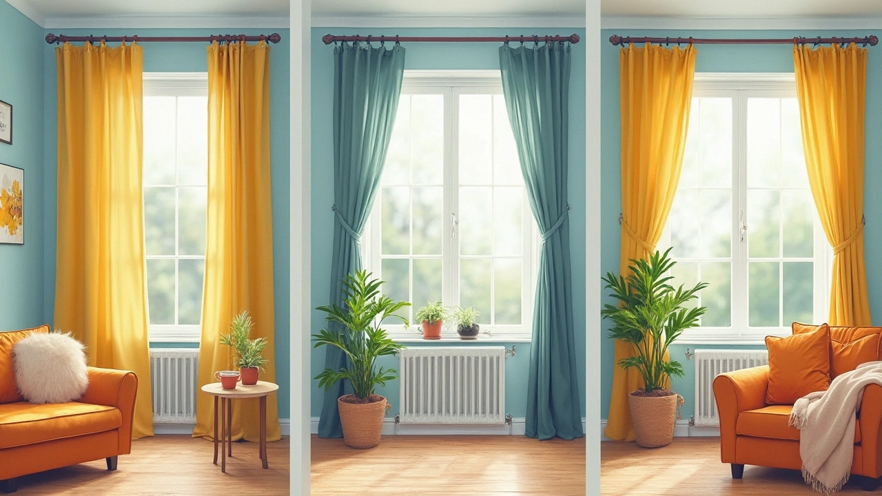 How High and Wide Should You Hang Curtains?