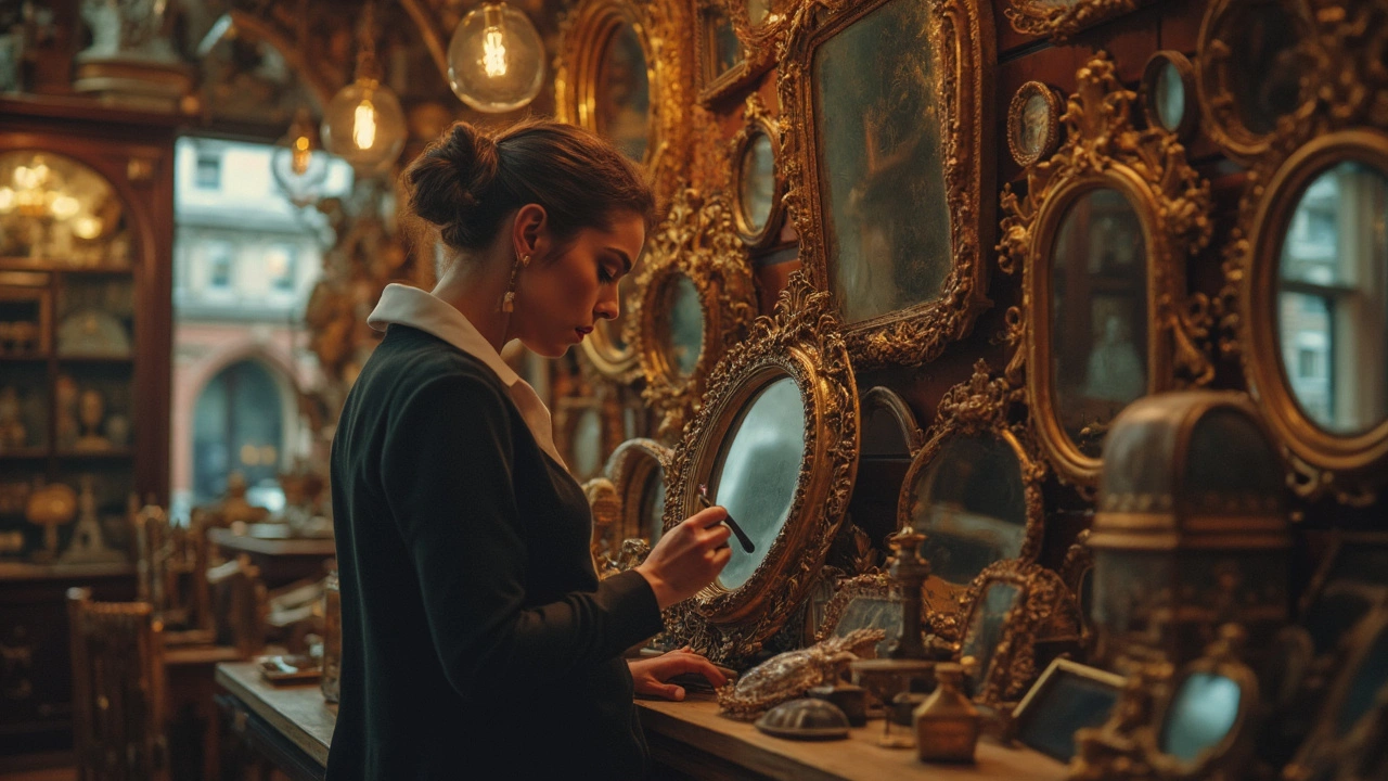 How to Identify a Vintage Mirror: Spotting Antique Mirrors Like a Pro