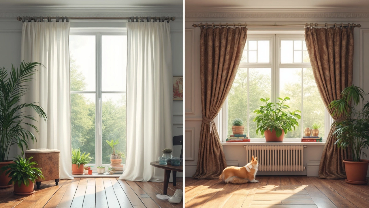 Matching Curtain Length to Your Space