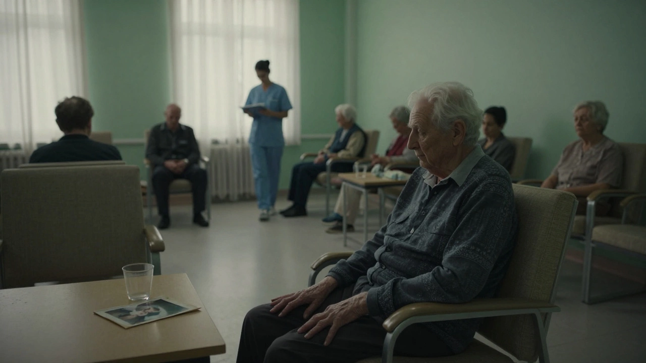 What happens to dementia patients with no money?